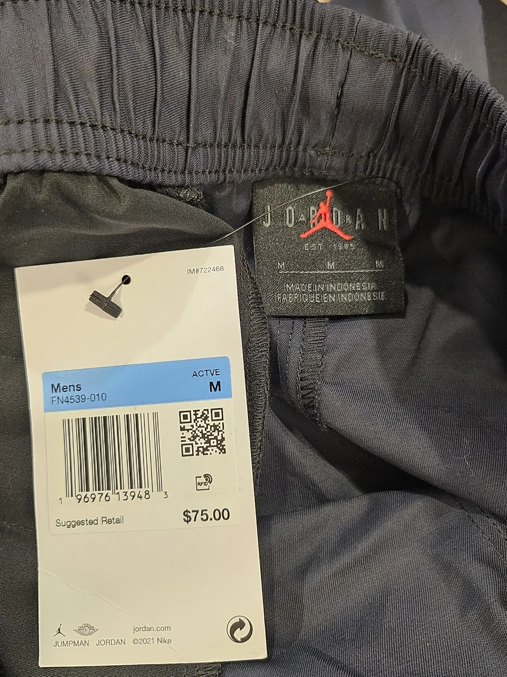 Jordan Men's Black Utility Cargo/Jogger Pants